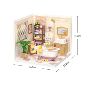 Banheiro Pop Bubble Casa Miniatura DIY