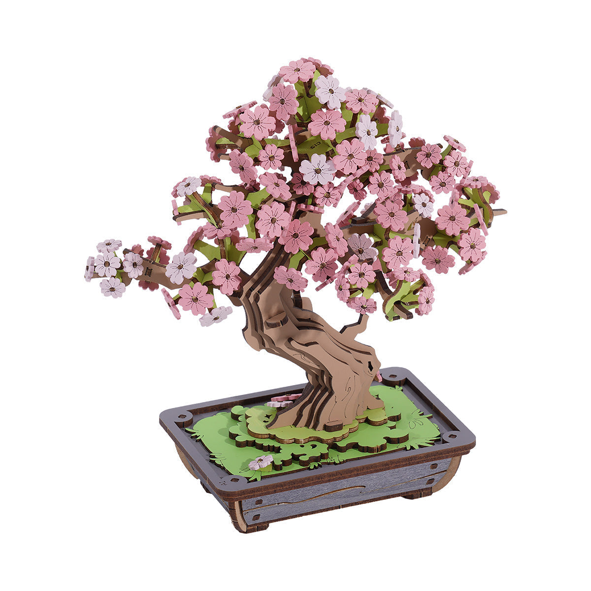 Bonsai de Cerejeira Sakura Quebra-cabeça 3D