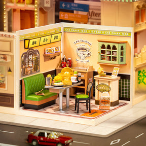 Café Hong Kong Casa Miniatura DIY