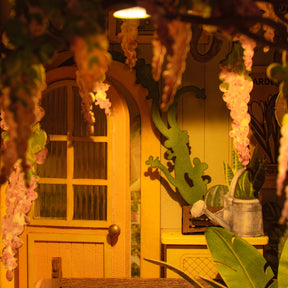 Casa de Jardim Book Nook DIY