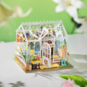Casa de Jardim dos Sonhos Casa Miniatura DIY