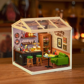 Cheers Bar & Pub Casa Miniatura DIY