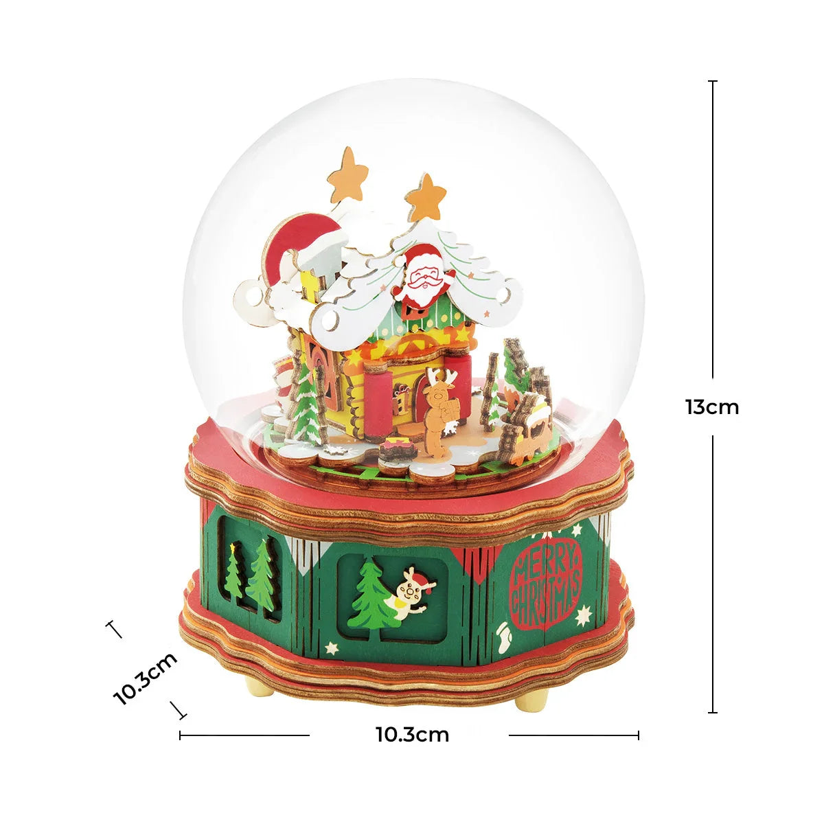 Natal Encantado - Cidade Musical Natalina Quebra-cabeça 3D