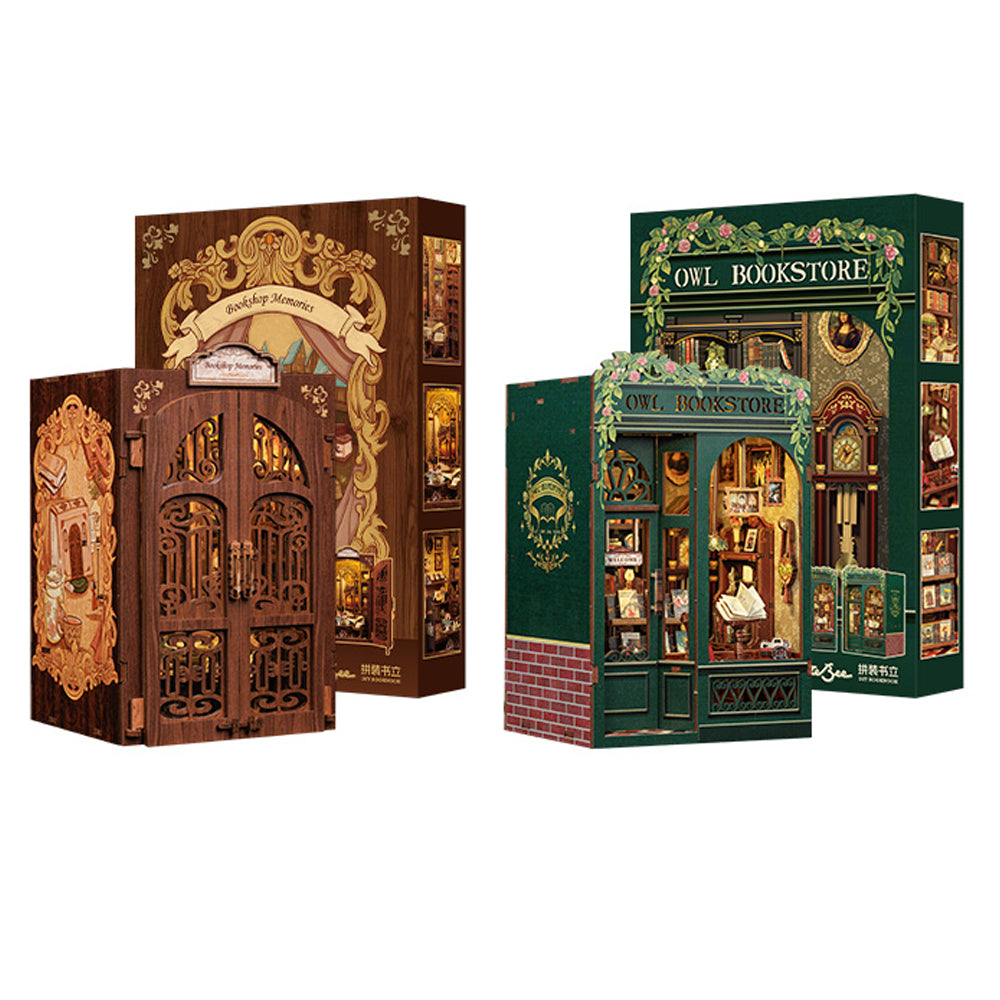 Coleção Livrarias Encantadas Book Nook DIY