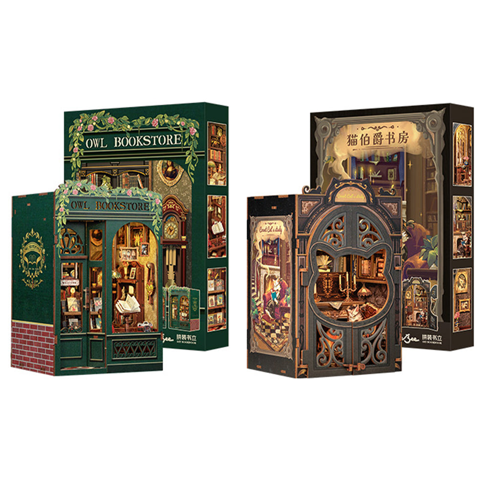 Coleção Livrarias Encantadas Book Nook DIY