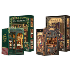 Coleção Livrarias Encantadas Book Nook DIY