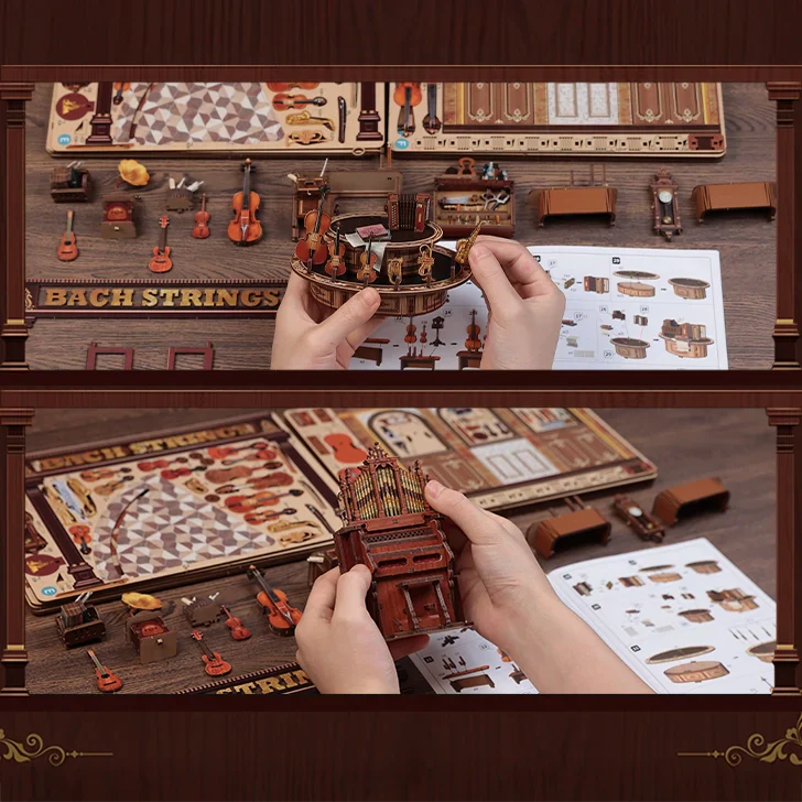 Estúdio Musical Casa Miniatura DIY