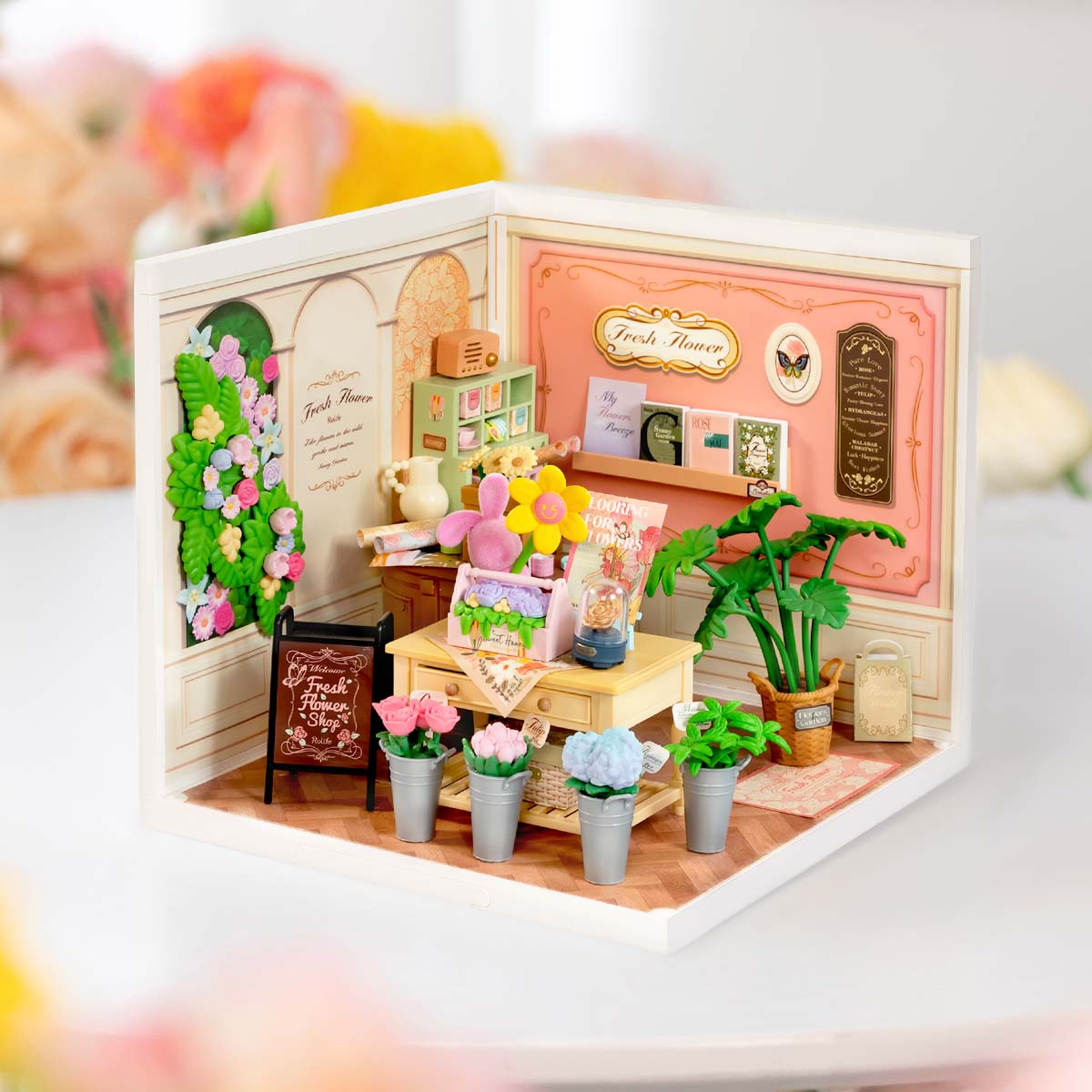Floricultura Boutique de Flores Casa Miniatura DIY