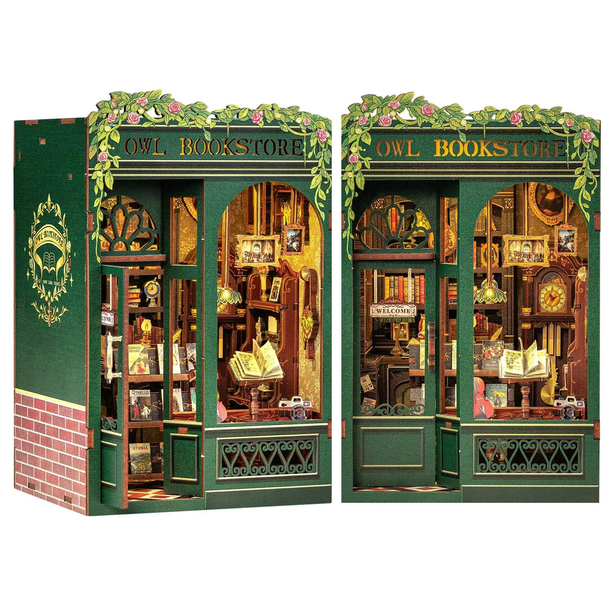 Livraria da Coruja Book Nook DIY