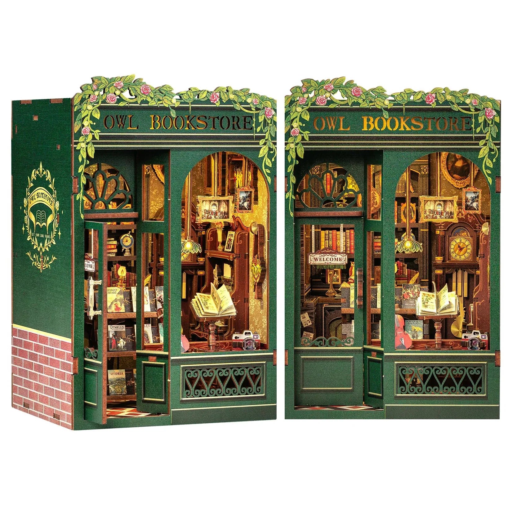 Livraria da Coruja Book Nook DIY