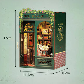 Livraria da Coruja Book Nook DIY