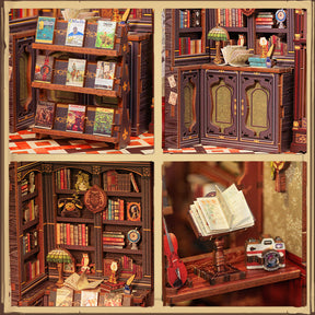 Livraria da Coruja Book Nook DIY