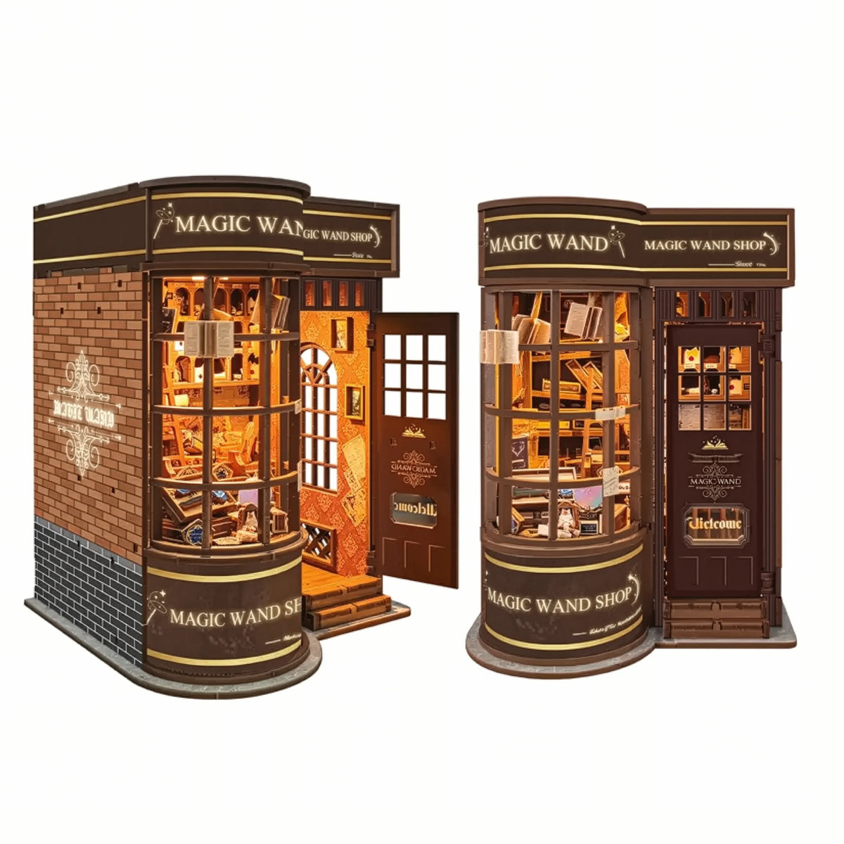 Loja de Varinhas Mágicas Book Nook DIY