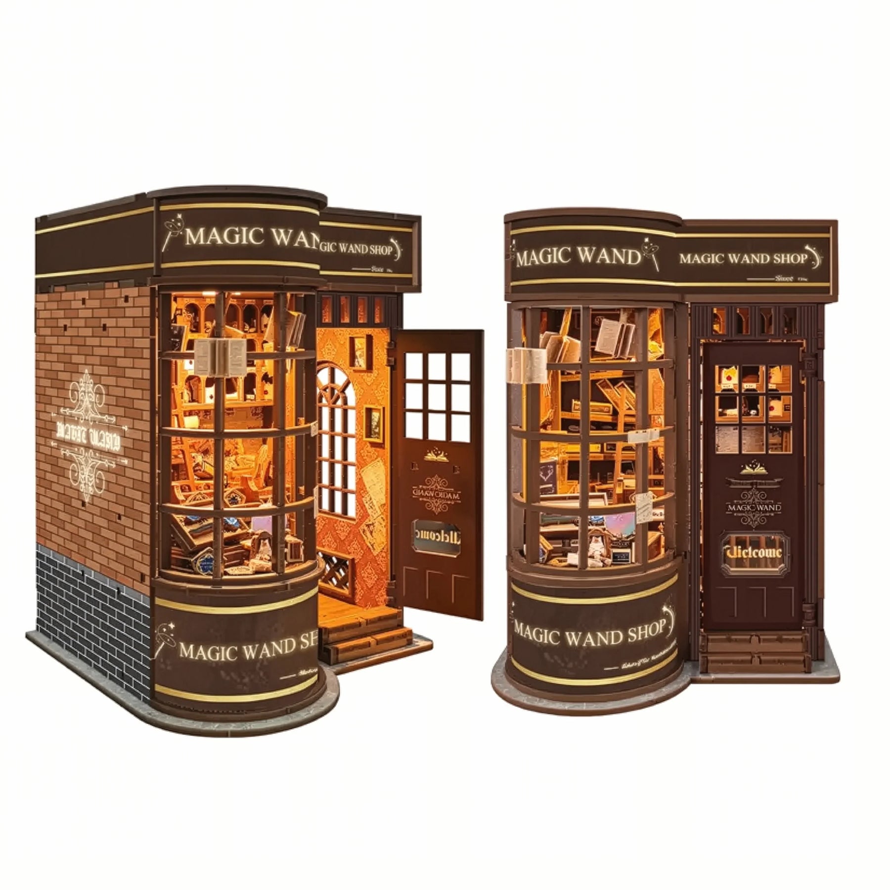 Loja de Varinhas Mágicas Book Nook DIY