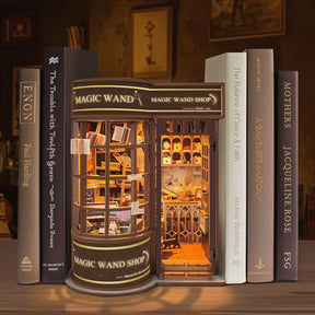 Loja de Varinhas Mágicas Book Nook DIY