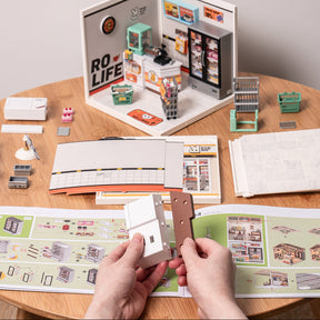 Loja de Conveniência Casa Miniatura DIY