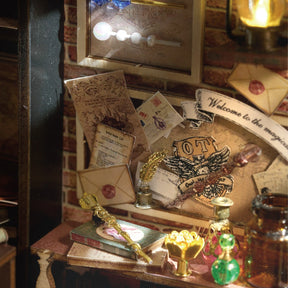 Loja de Magia Casa Miniatura DIY
