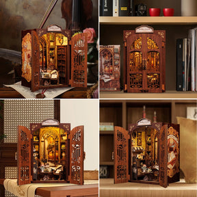 Memórias de uma Livraria Book Nook DIY