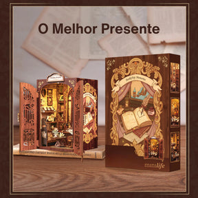 Memórias de uma Livraria Book Nook DIY