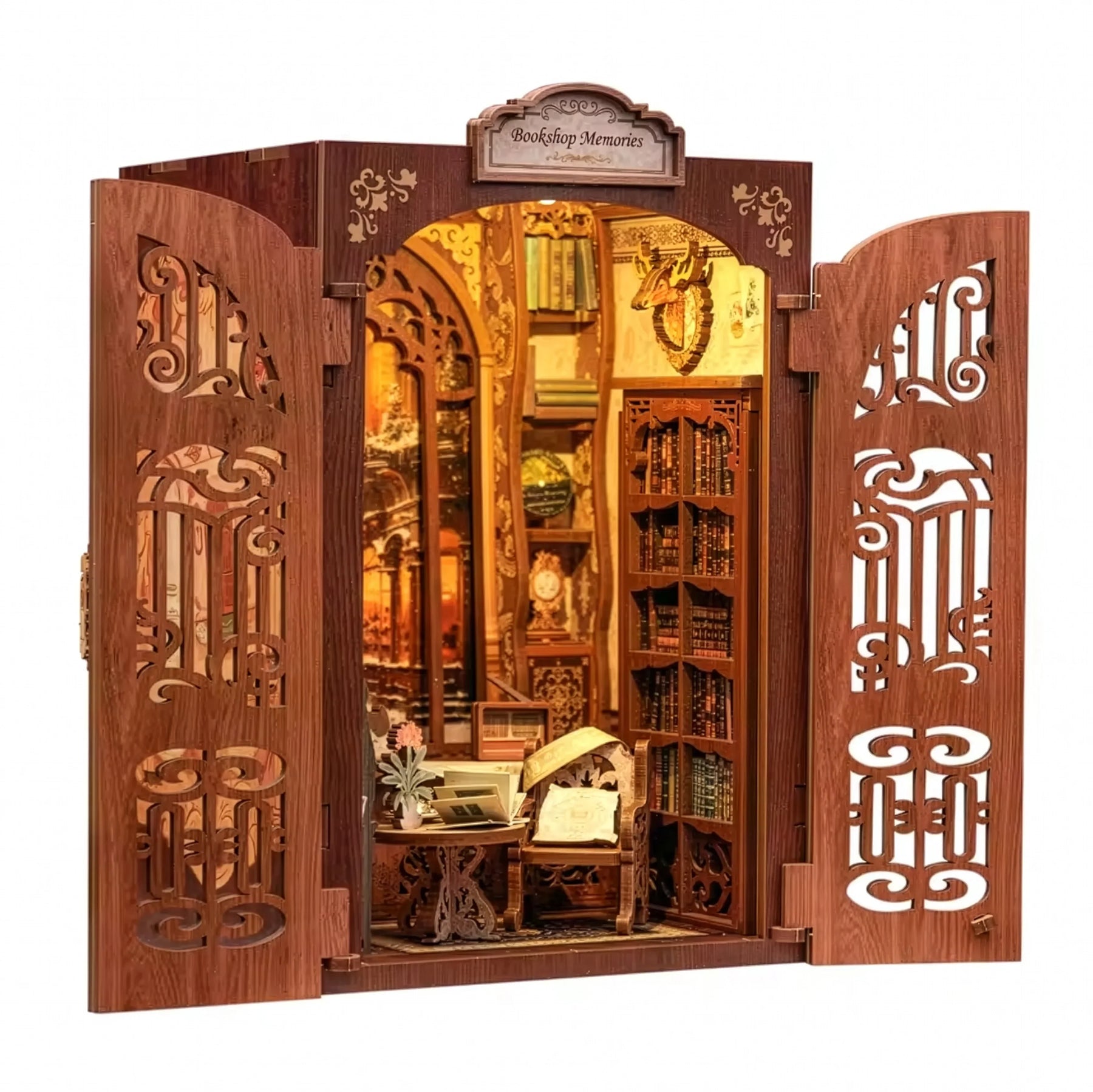 Memórias de uma Livraria Book Nook DIY