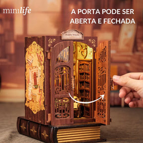 Memórias de uma Livraria Book Nook DIY