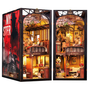 Mistério no Trem Book Nook DIY