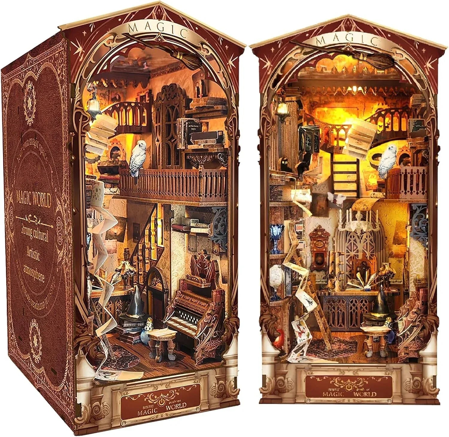 Mundo Mágico Book Nook DIY