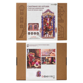 Mundo Mágico da Fantasia Book Nook DIY