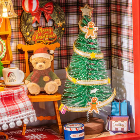 Natal Encantado - Festa Natalina Quadro Quebra-cabeça 3D