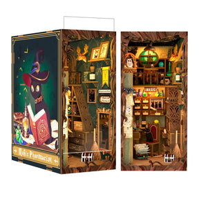 O Farmacêutico Mágico Book Nook DIY