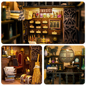 O Farmacêutico Mágico Book Nook DIY