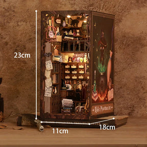 O Farmacêutico Mágico Book Nook DIY