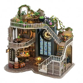 Oficina de Feitiços Casa Miniatura DIY