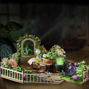 Oficina de Feitiços Casa Miniatura DIY