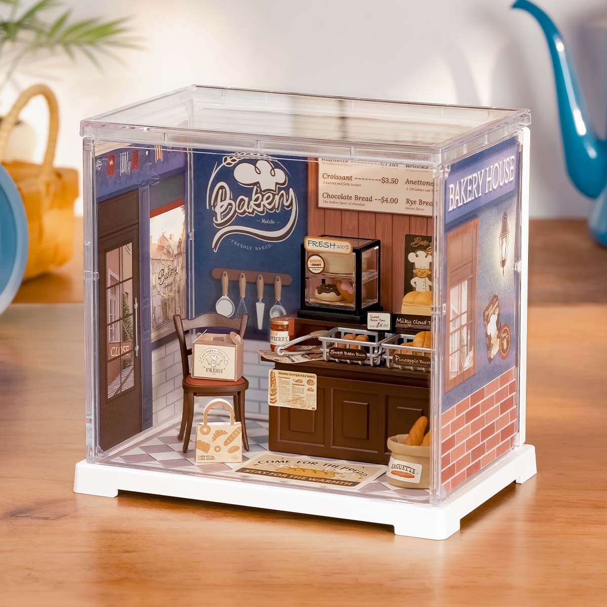 Padaria Francesa Casa Miniatura DIY