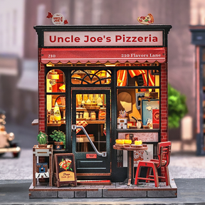 Pizzaria Tio Joe Casa Miniatura DIY