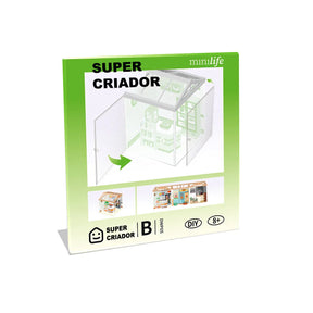 Telhado e Porta à Prova de Poeira - Série Super Criador