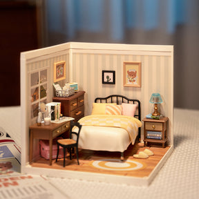 Quarto Aconchegante dos Sonhos Casa Miniatura DIY