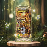 Reino Verde das Fadas Book Nook DIY