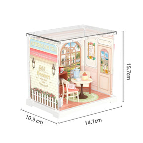 Salão Chá da Tarde Casa Miniatura DIY