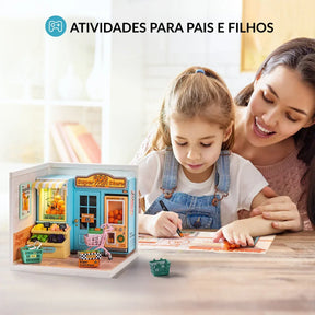 Super Fruteira Casa Miniatura DIY