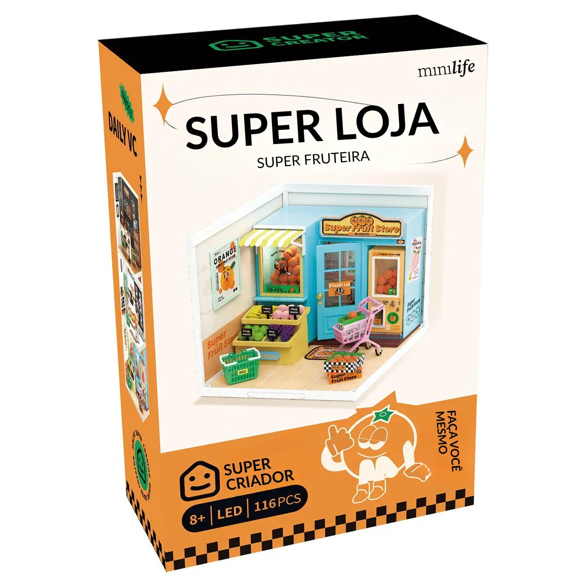 Super Fruteira Casa Miniatura DIY