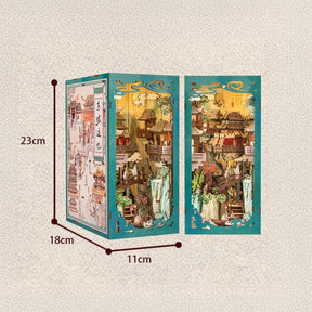 Vilarejo Oriental Book Nook DIY